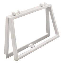 prime-line Products PL 14700 Wicket 6-1/8" X 10-1/8" White Plastic