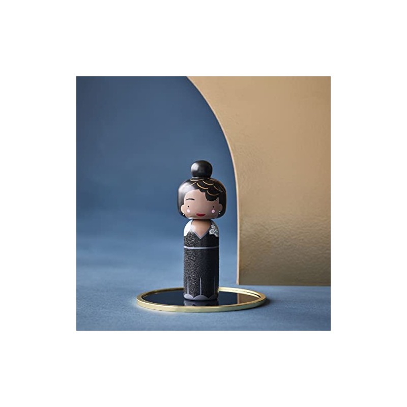 Lucie Kaas Kokeshi Dolls-Ella Fitzgerald,Multicolor,SI01EF