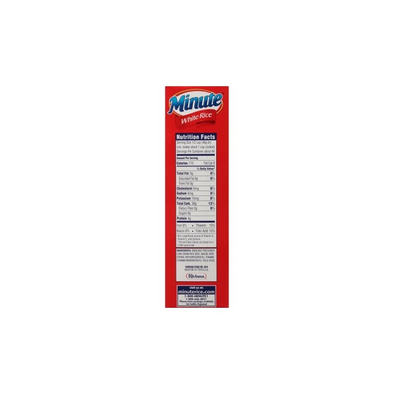 Minute Instant Enriched Long Grain White Rice, 72oz (3 Pack)