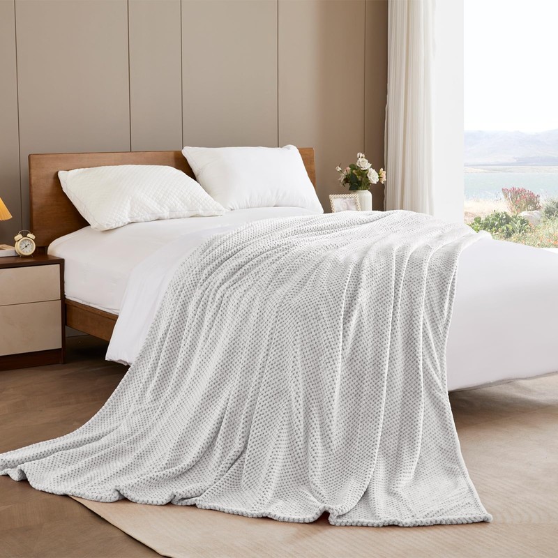 Exclusivo Mezcla Extra Large Fleece Throw Blanket, 127x178 CM Soft