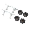 Airline Bolt Fitting Stud L Track Stud Fitting 360 Degree