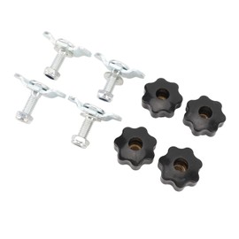 Airline Bolt Fitting Stud L Track Stud Fitting 360 Degree Rotation Carbon Steel Tie-Down System Kit for Truck Bed Trailer Airline Bolt Fitting Stud with Compression Spring Ideal for All Vehicles with