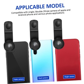 OHPHCALL Phone Camera Replacement Lens Kit Wide Angle Macro Fisheye Perfect for Tablets Compact Lightweight