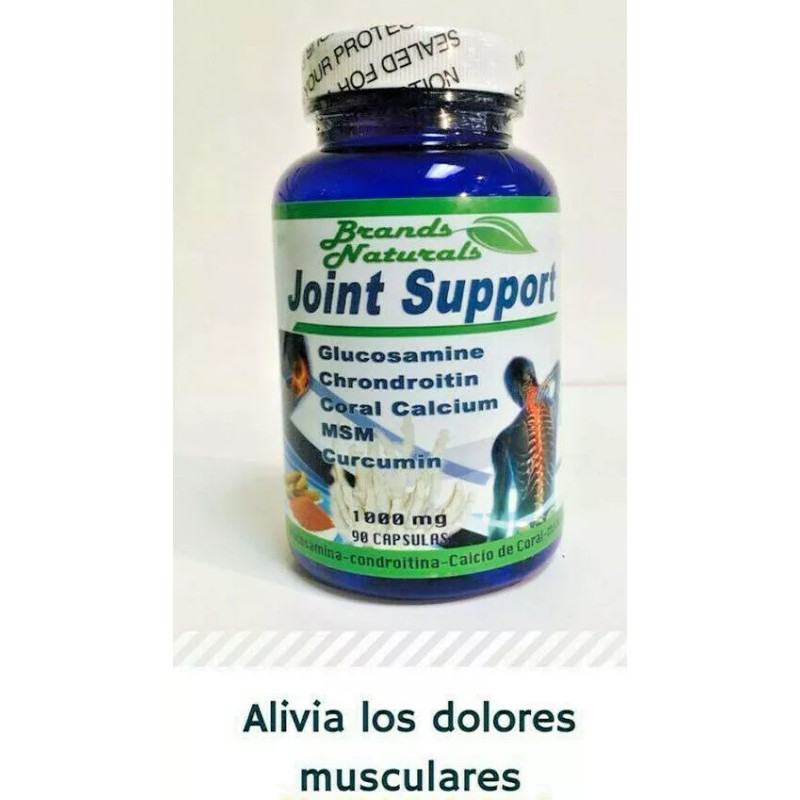 Brands Naturals Joint Support Glucosamine Chrondroitin MSM Curcumin 1000mg 90cps