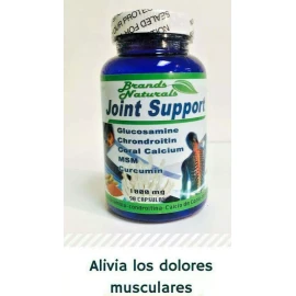 Brands Naturals Joint Support Glucosamine Chrondroitin MSM Curcumin 1000mg 90cps