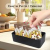 Klmnop Seasoning Packet Organizer, Spice Packet Storage Organizer with Removable