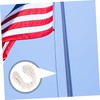 Mipcase Flagpole Replacement Cotton Rope Thick Long Durable Halyard Line