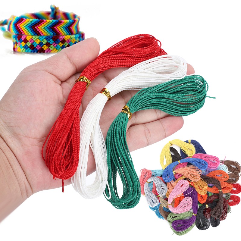 Artificial Leather Waxed Thread Kit DIY String Rope for Making