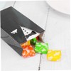 TEHAUX 50pcs Wedding Candy Storage Boxes Stylish Paper Containers for