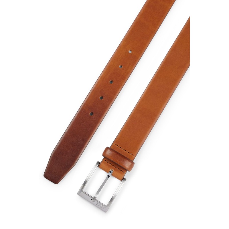 BOSS Men's erron_sz35 Belt, Medium Brown214, EU 95