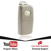 For Linear 2 Garage Door Opener 1-Button Remote Grey for
