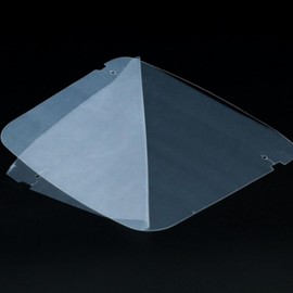 1pc Glasses-Compatible Face Shield Film Transparent Disposable Type (Slightly Blurred) 100ea