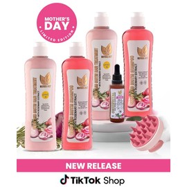 Natural Sant Hair Kit – Onion, Rosemary & Biotin Hair Care Set with Onionvital Serum