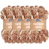 JubileeYarn Fun Finger Loops Yarn - 100g/Skein Jumbo Polyester -