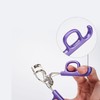 Eyelash Curlers with Comb and Eyeliner Brushes,Light Purple