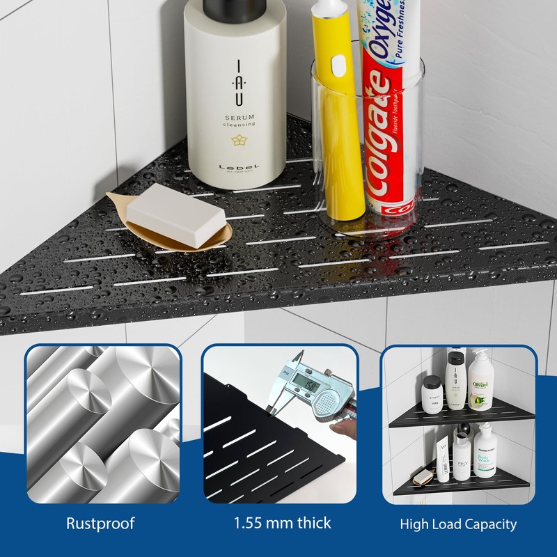 Neodrain Corner Shelf Shower Shelf Stainless Steel Shower Shelf Tiles
