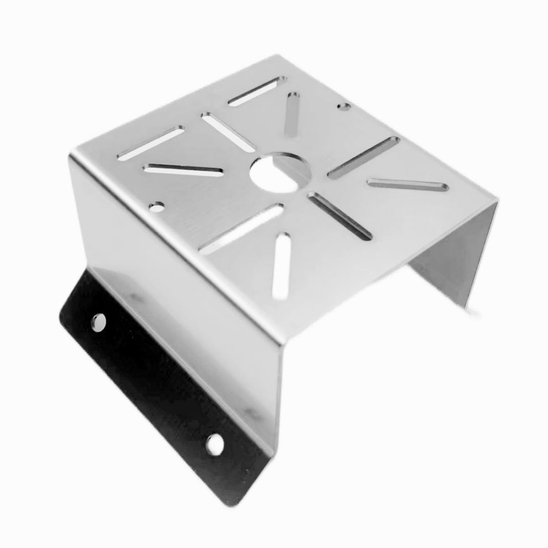 CTXSumTec CCTV Security Camera Pole Corner Mount Bracket, Stainless Steel