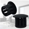 10mm Black Hole Plugs Plastic Flush Type Hole Plugs Snap