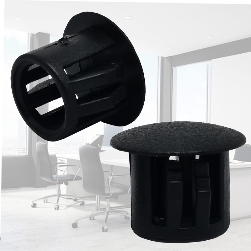 10mm Black Hole Plugs Plastic Flush Type Hole Plugs Snap
