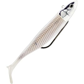 Storm Biscay Shad 14 cm 2 Montados WPRLS, White/Black/Grey,19STBSCS14WPRLS
