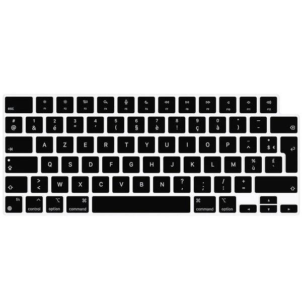 ProElife French Keyboard Cover Skin for EU/UK (ISO) 2025-2022 MacBook
