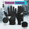 WESTWOOD FOX Cycling Gloves for Men and Women, Warm Thermal