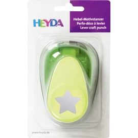Heyda 203687581 Heyda 203687581 Motif Punch XL Motif Size Approx. 3.5 cm Star Motif