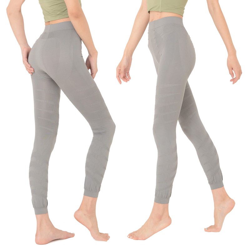 Pureseek Lymphatic Massage Cellulite Spats, Tights, Black, Women's, Colored Tights,