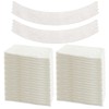 Neer 100 Pcs Tummy Liners for Sweat White Thin Cotton