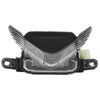Motorcycle Headlight Transparent Lens Waterproof LED Front Center Lamp Replacement
