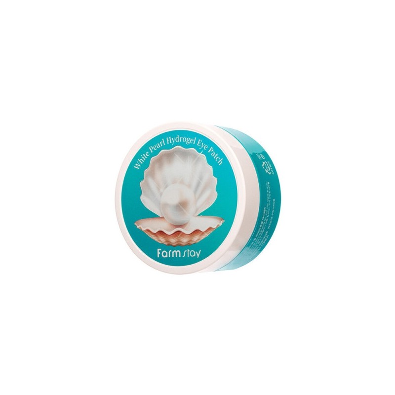 (1+1) Farmstay White Pearl Hydrogel Eye Patch 90g (60 sheets)