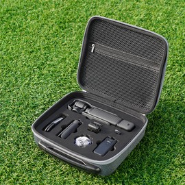 ZJRXM Case for DJI Osmo Pocket 3 Creative Combo, Portable Portable Travel Case Carry Bag for DJI Osmo Pocket 3 Accessories, Travel Bag for DJI Osmo Pocket 3, darkgray
