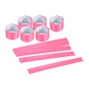 PATIKIL 12pcs Reflective Bands High Visibility Reflective Arm Wrist Ankle