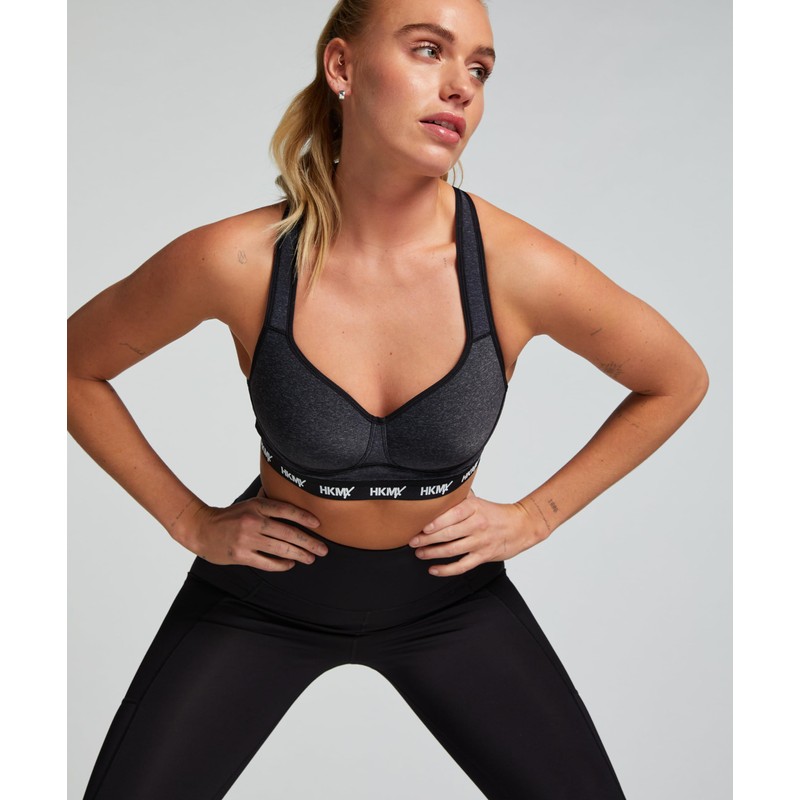 HUNKEMÖLLER All Star Padded Sports Bra for Medium Impact Training