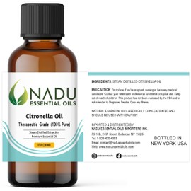  Ceylon Citronella Essential Oil - 1 Fl Oz (30 ml)