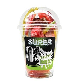 Snack Service Saurer Mix Cup Super! Sour Fruit Gum Mix 200 g