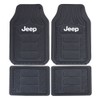 Plasticolor 001668R01 Jeep Weatherpro 4 Piece Floor Mats Set, Floor