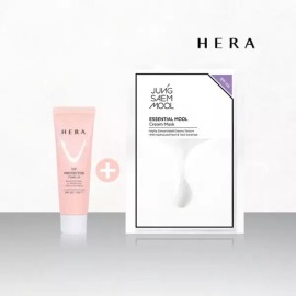 Alsu Eopsneun 헤라 UV프로텍터 톤업 SPF50+/PA++++ 40ml + 마스크 팩 1매 Hera UV Protector Tone-Up SPF50+/PA++++ 40ml + 1 Sheet Mask