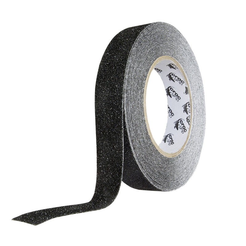 CROC grip 229 Commercial High Grit Black Anti-Slip Tape-25mm x