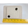 Beige Bone Almond Ceramic TP Toilet Paper Holder Wall Mount