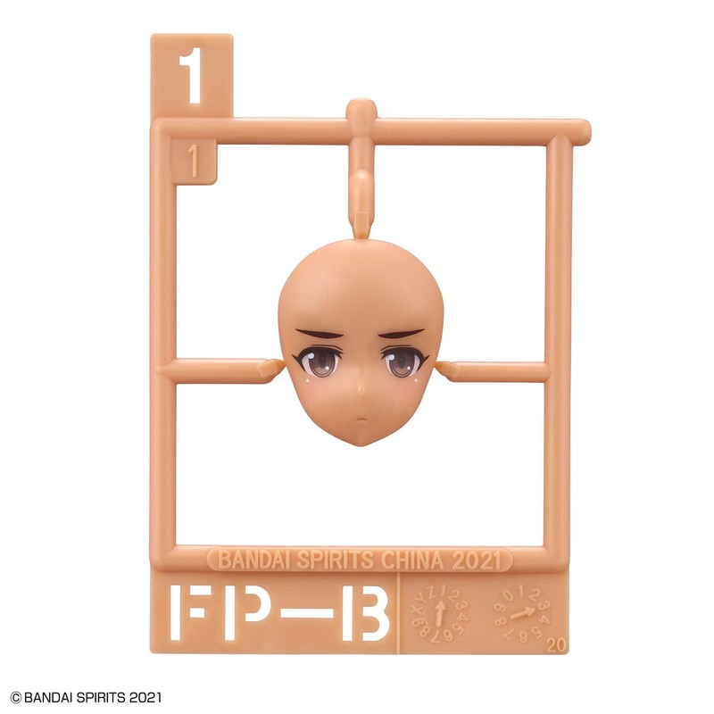 BANDAI SPIRITS 30MS Option Face Parts Facial Expression Set 6
