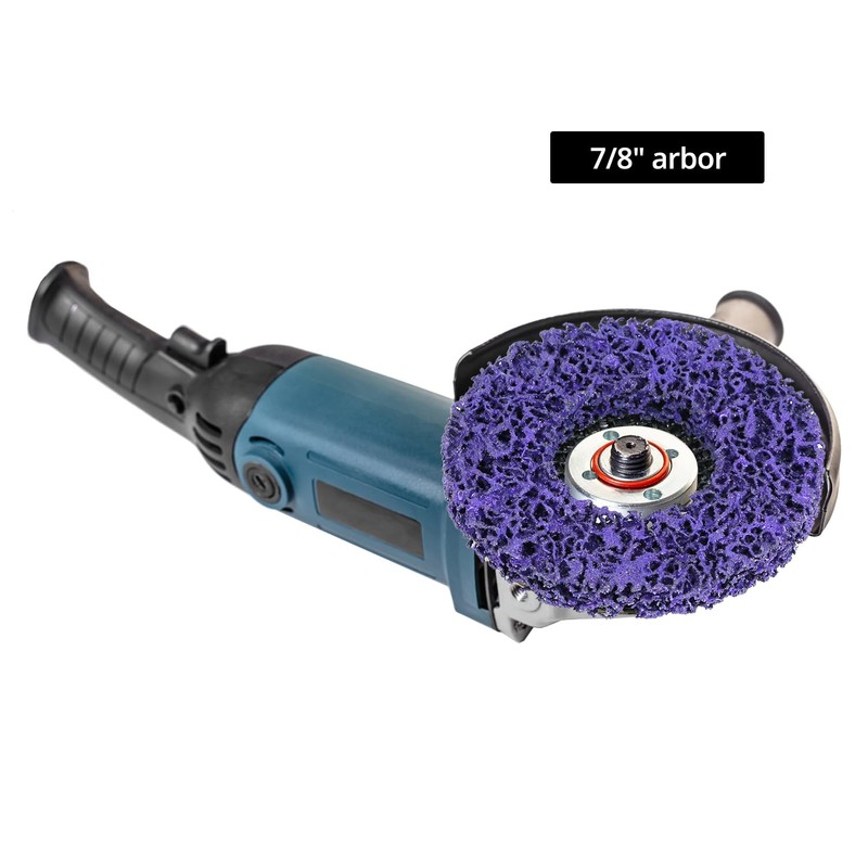 QWORK 4-1/2" x 7/8'' Stripping Discs Rust Remover Wheel -