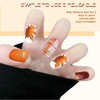 TELAIN Thanksgiving Autumn False Nails - Medium Square False Nails