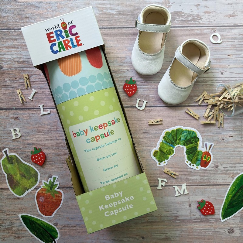 The Very Hungry Caterpillar Baby Keepsake Capsule by Robert Frederick
