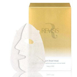 Revisis Moisture Rich Sheet Mask, 3D, 10 Pieces, Made in Japan, 3GF, Individually Packaged, Unscented, Colorless, Moisturizing, Pore Care, Face Pack, Sheet