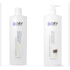 Lyly Natural Magic Keratin Brazilian Kit- Forte Chocolate- 32 FL oz e 946 ml