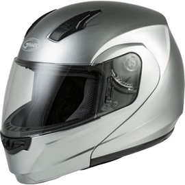 GMAX MD-04 Modular Helmet (Metallic Silver, 3X-Large)