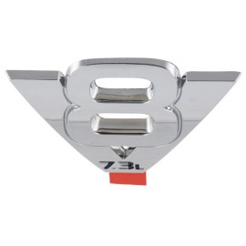 Ford NEW OEM 21-26 Ford Super Duty 7.3L Godzilla V8 Chrome Name Plate Fender Emblem