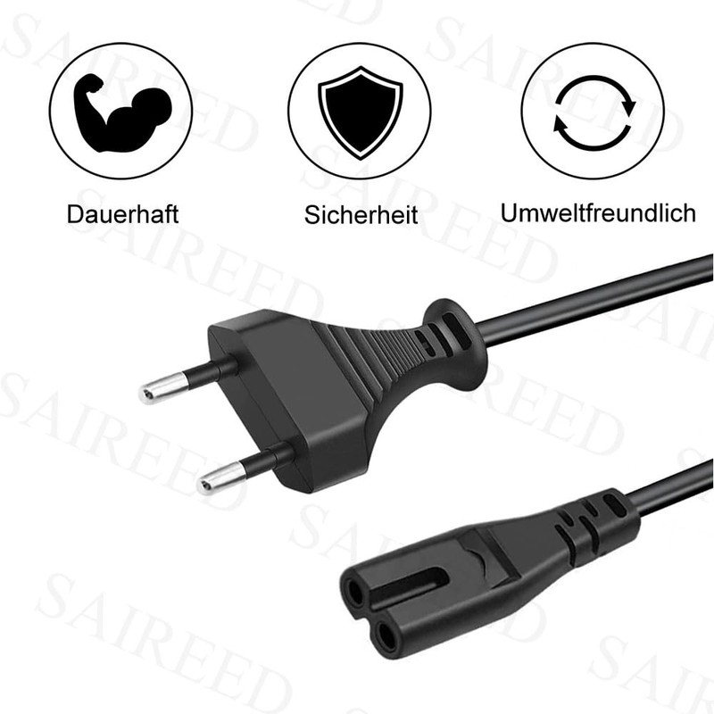 Power Cord Power Cable Replacement for WiiM Streaming Amplifier ASR004