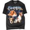 Heavy Metal Jack Russell Tshirt for Men & Women 80s